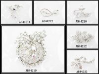 Rhinestone Brooches