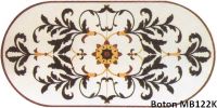 Sell oval medallion waterjet mosaic pattern - MB122K