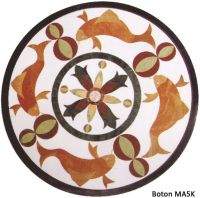 Sell Marble Mosaic Pattern Medallions Waterjet Inlay Round - MA5K