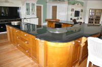 Sell pre-fabricate quartz kitchen countertop cabinet top - CP009