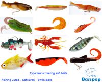 Sell Fishing lures,Soft Lures,Swim Bait