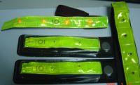 Sell Reflective LED armband,safety armband,reflective slap bracelets