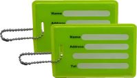 Sell reflective bag tag_refector luggage tag_travel luggage