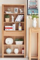 Modern Oak Showcase/Bookcase