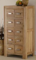 Oakdale 10-Drawer CD Storage Cabinet