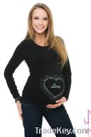My Tummy - Maternity blouse Crystal Heart