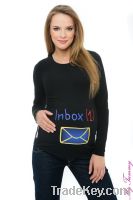 My Tummy - Maternity blouse Inbox black