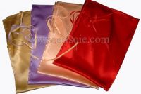 silk pillow covering