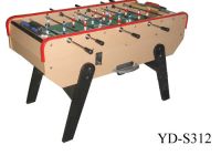 Coin-op soccer table