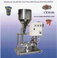 Sell Manuel Cup Filling Sealing Machine