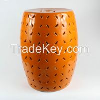 Sell PORCELAIN COLORED GLAZE GARDEN STOOL