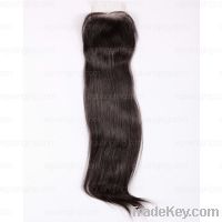 Sell 18 inches Indian remy hair, Top closure (3.5x4)---STC-044