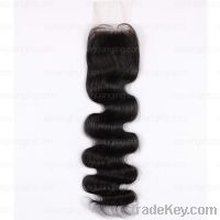 Sell 1# color, body wave Top closure (3x4.5)---STC-025