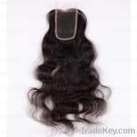 Sell 18 inches Malaysian virgin hair Top closure (3x4.5)---STC-034