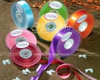 polyester single-face and double-face satin ribbon