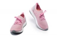 Onemix-1309 Wholesale fashion new design pink fly knit mesh sneakers women casual sport shoes