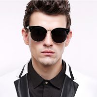 Hot! Men Women Unisex Fashion Eyewear Metal Round Frame Retro Sunglasses KLY0540