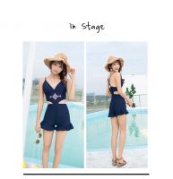 YLS-1816 China Plain Sexy Swimsuit Padded Cups Swimwear Bikini 2018