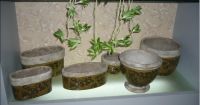 Sell rough clay flower pot