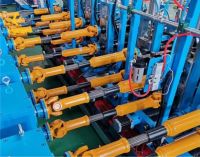 Round square and rectangle pipe making machine