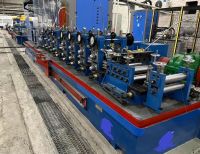 Galvanize Steel GI Straight Seam Cold Formed Pipe Manfacturing Machine