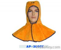 Sell Golden Leather Full Protective Hood(AP-3000Y)
