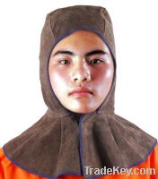 Sell Charcoal-brown Leather Full Protective Hood(AP-3000C)