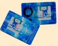 security combi-card with LF+HF, or UHF+LF/HF, or contact +contactless