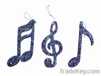 Sell Plastic indoor musical note ornaments