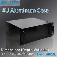 19" standard aluminum server cases/chassis/subrack/shell/enclosure