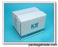 Sell blue color cardboard corrugater paper boxes