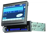In-dash car dvd/fm/amplifier  player with 7" touch screen (8608)