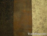 Metallic Foiled Suede Fabric