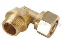 Brass Pipe Fittings - Male screw elbow