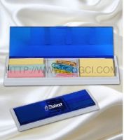 Promotion memo pad/clips/plastic box/ruler/4 in one/GP8170