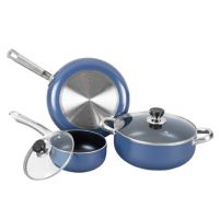 cookware set with heat-resistant painting surface