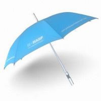 Sell Promotional Umbrella with Aluminium Handle, and Made of Nylon Fab