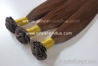 Sell Pre-Bonded Falt Shape Hair Extensions, Top Remy AAA+ Grade