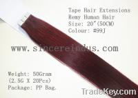 Sell Tape Hair Extensions, Remy Hair Extensions