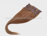 Sell Top Quality 18 Inch Clip In Remy Human Hair Extensions 100 Gram