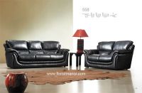 Leather sofa IS106