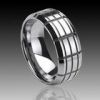 tungsten ring with groove cutting