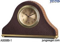 BIBI Leather Alarm Clock