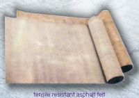 Sell tensile resistant asphalt felt
