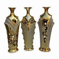 ELECTROPLATED VASE