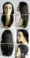 Human Hair Lace Front Wigs 14inch