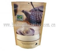 Sell Stand up Tea Bag with Zip Lock