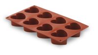 Sell 8cups Heart Silicone Baking Pan