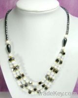 hematite magnetic necklace