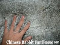 Sell Chinese Rabbit Fur Plates of Various Colors
